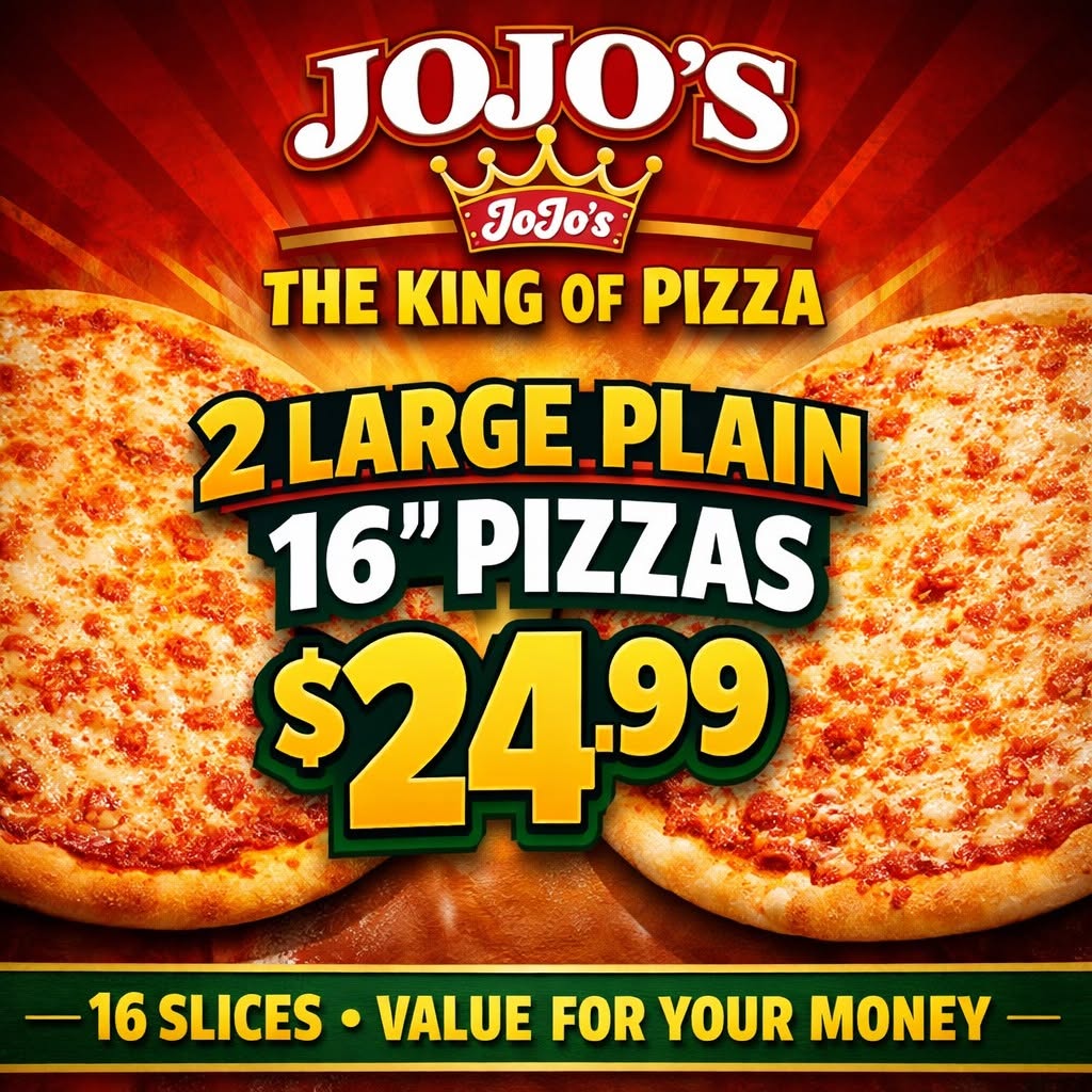 JoJo's new Sweet Sauce option — a sweet twist on the classic sauce, made with natural sugars like honey. Original sauce still available.